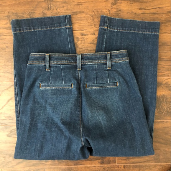 Talbots Flawless High - Waist Wide Crop - Picture 2 of 6